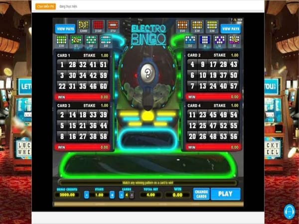 Hướng dẫn thông tin Bingo online trò chơi trúng thưởng